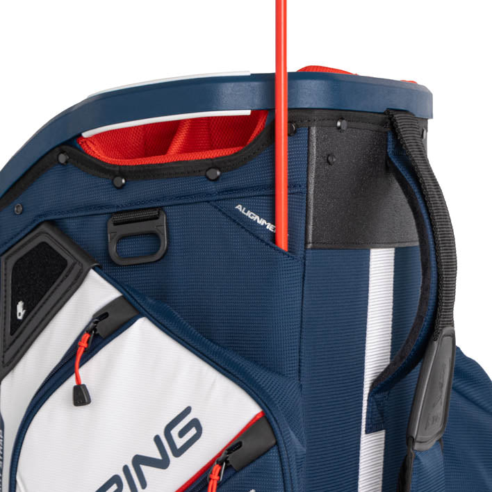 PING Pioneer 244 Sac Golf 35L 16 Poches Accès Rapide