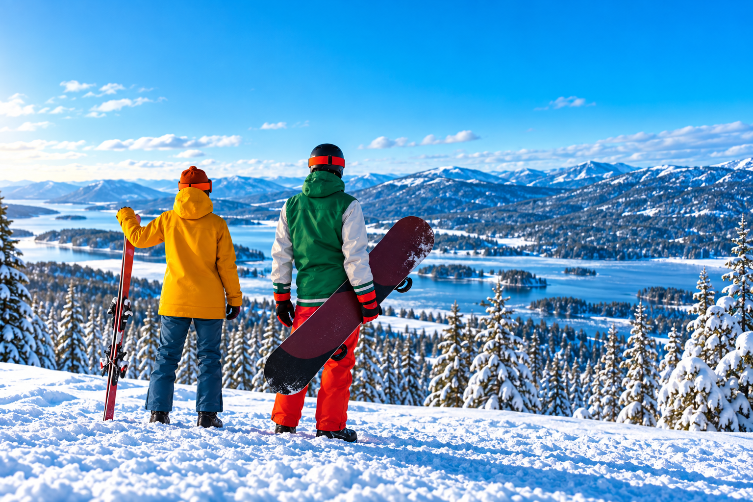 Location saisonnière de ski et planche à neige à Québec