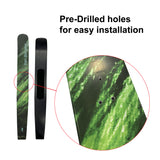 Van Bergen Ski Raquette Universelle Avec Fixation Pour Poudreuse