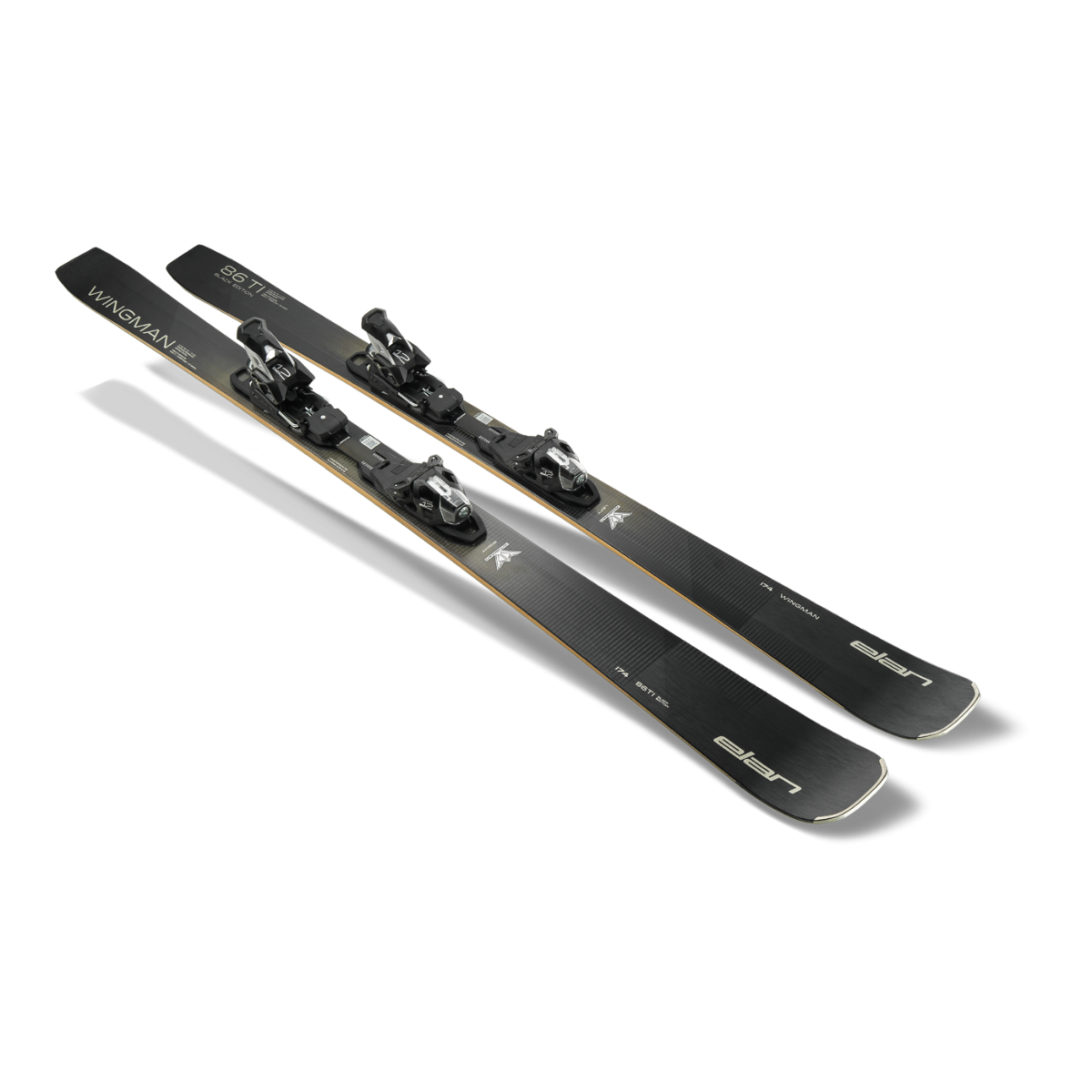 Ski Elan Wingman 86 Black Edition W/ EMX 12.0