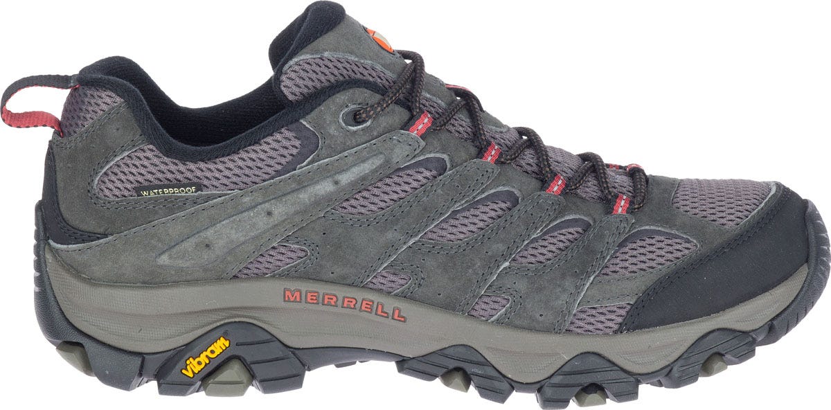 Men's Moab 3 WP Hiking Shoe, Size 42, Pro Traction