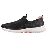 SKECHERS GO WALK 6 SHOE - GLIMMERING