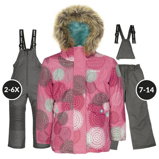 Gusti Girls Snow Set GWG5673 4-14 Years Waterproof 5000mm