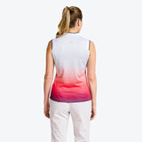 Nivo Polo Sans Manches Summer Mock Pour Femme Golf Performance