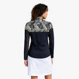 Losana Long Sleeve Polo Mock Neck For Women Comfort