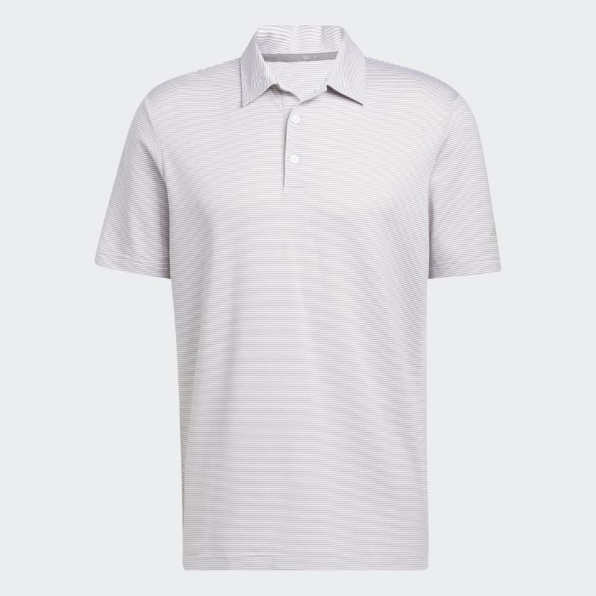 Adidas Polo Ottoman Pencil Stripe Performance