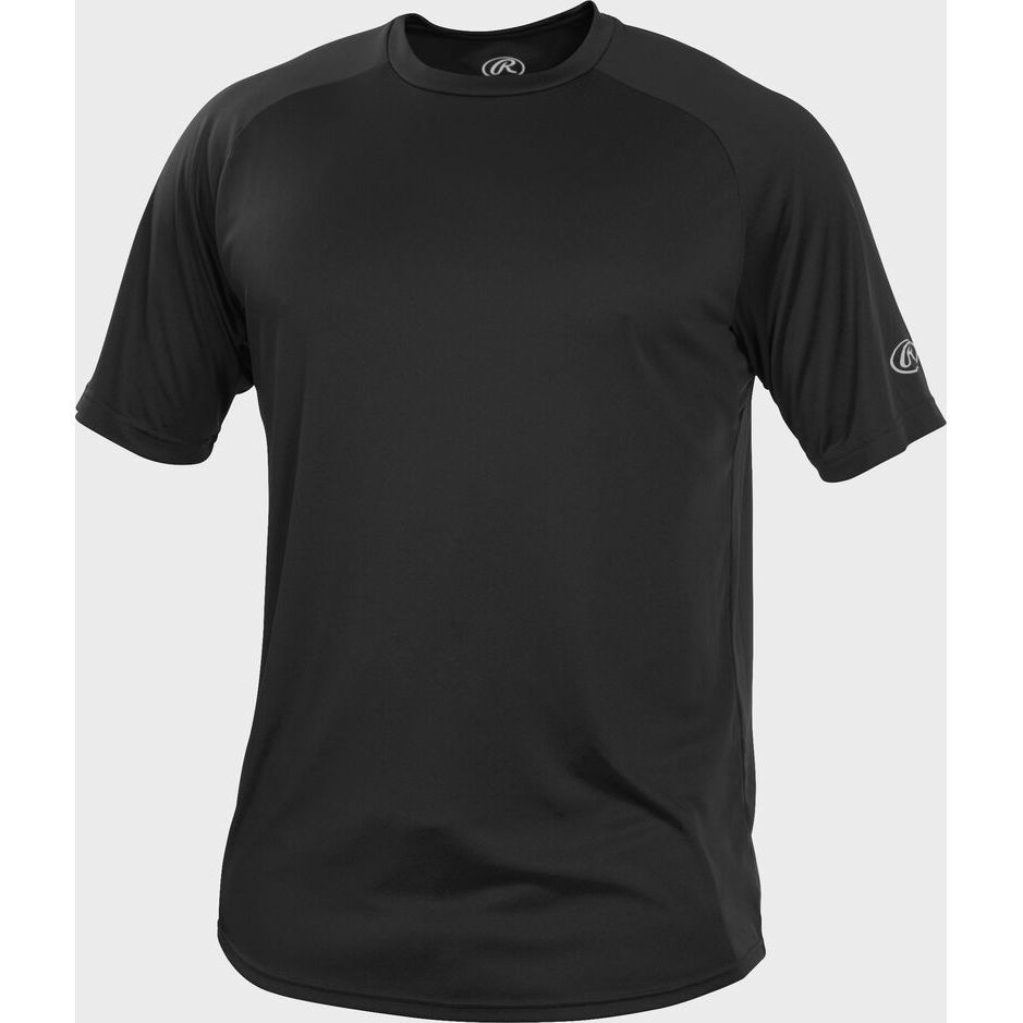 Rawlings Performance Enfant T Shirt Pro Dri Interlock Pour Cent Polyester Gestion Humidité YRTT