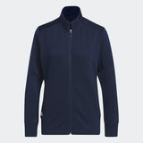 Adidas Chandail Textured Full Zip Veste De Golf Élégante Pour Froid
