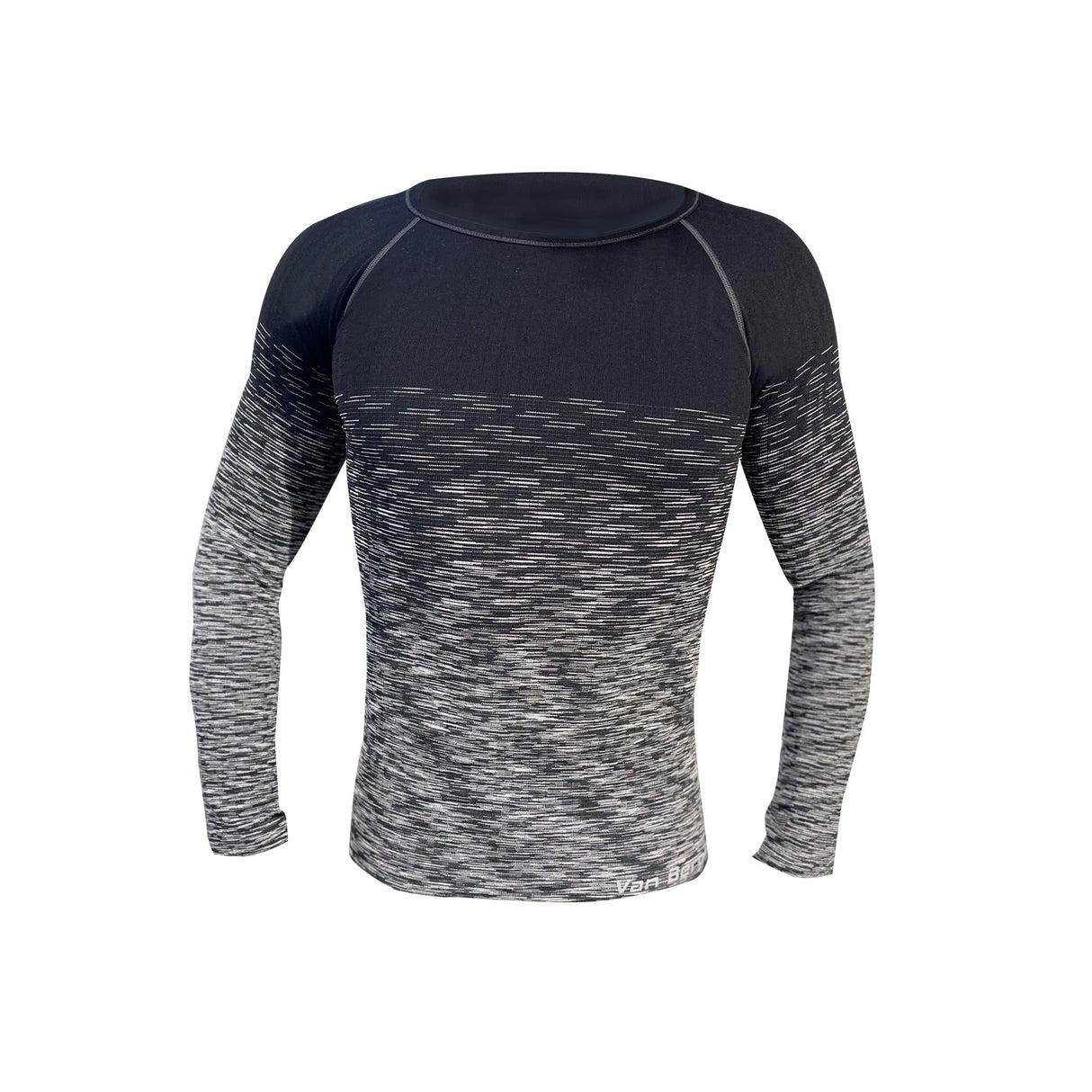 Van Bergen Chandail Base Layer Stretch Homme - Chaud Et Adhérent