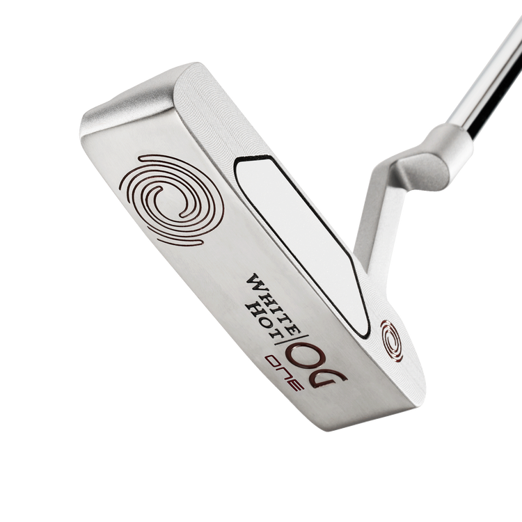 Odyssey Putter White Hot One CH Hosel À Manivelle Toe Hang Marqué