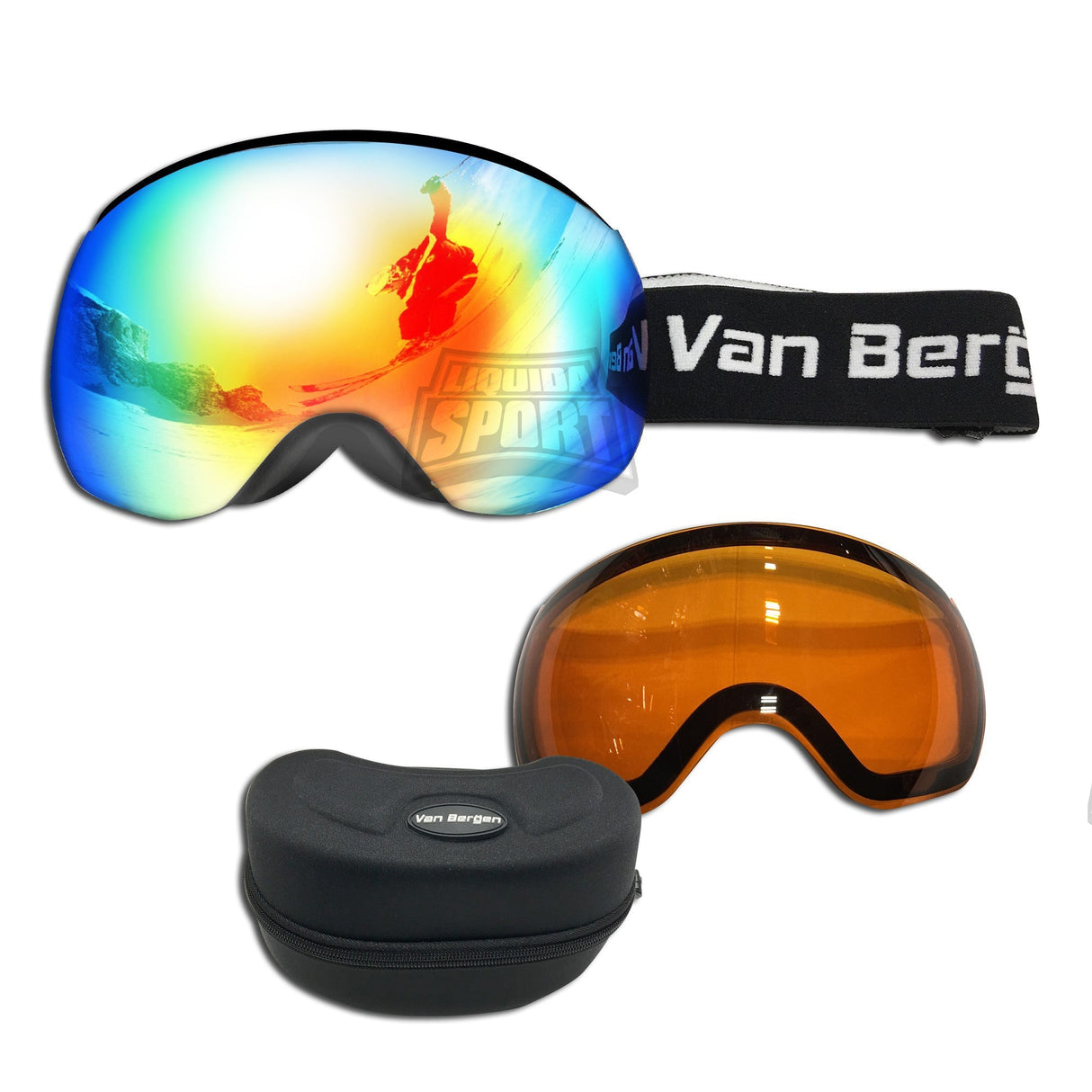 Van Bergen Cadre Magnétique 2 Lentilles Kit Taille Moyenne Élégant